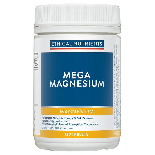 Ethical Nutrients Mega Magnesium 120 Tablets
