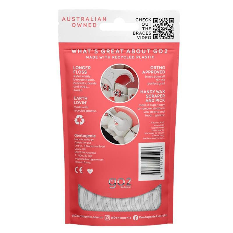 GO2 Dentagenie Braces Flosspyx 36pk