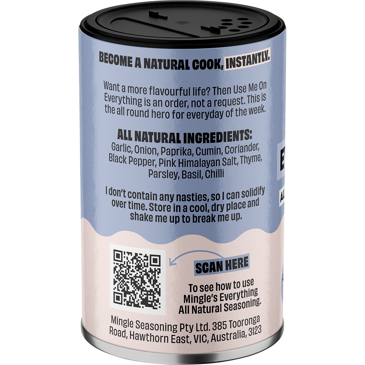 Mingle Use Me On Everything All Natural Seasoning 5x50g