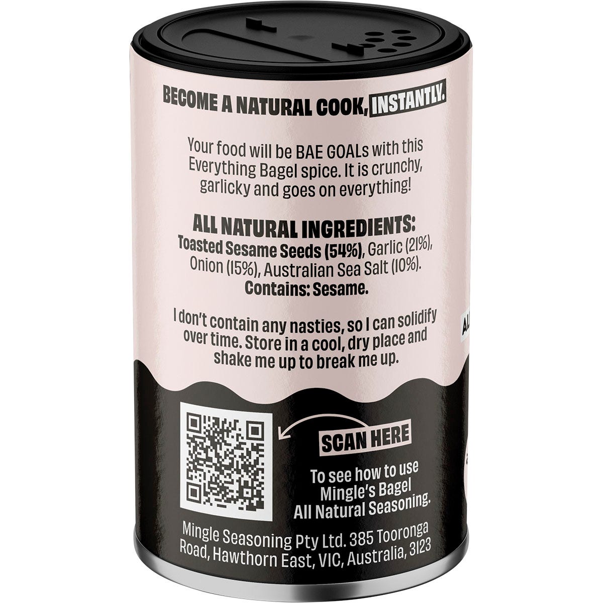 Mingle Everything Bagel All Natural Seasoning 5x50g