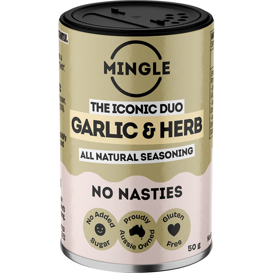 Mingle Garlic & Herb All Natural Seasoning 5x50g