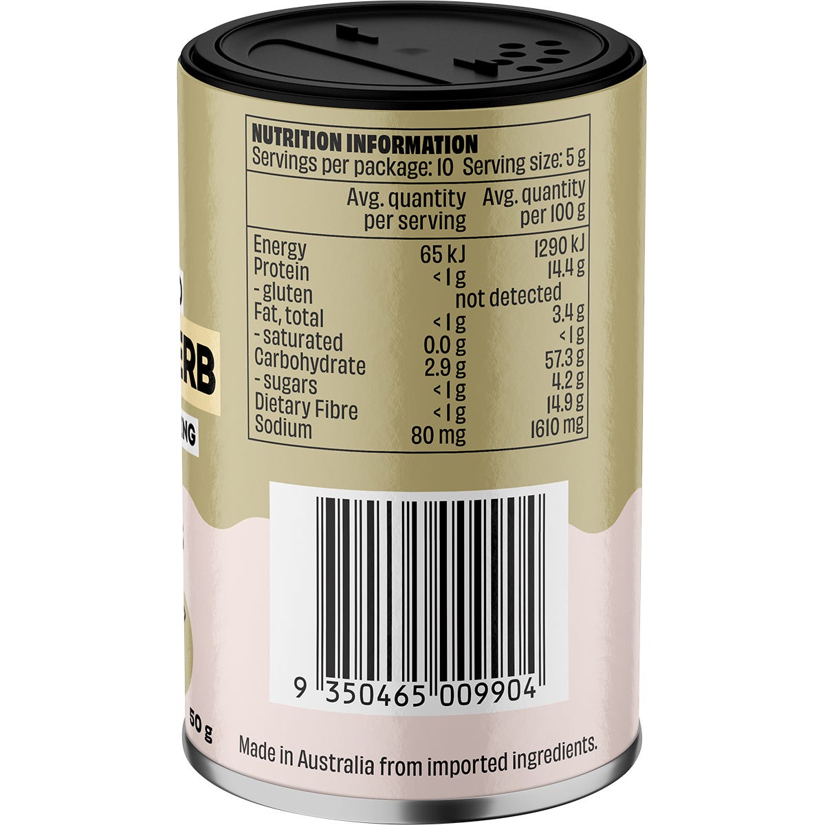 Mingle Garlic & Herb All Natural Seasoning 5x50g