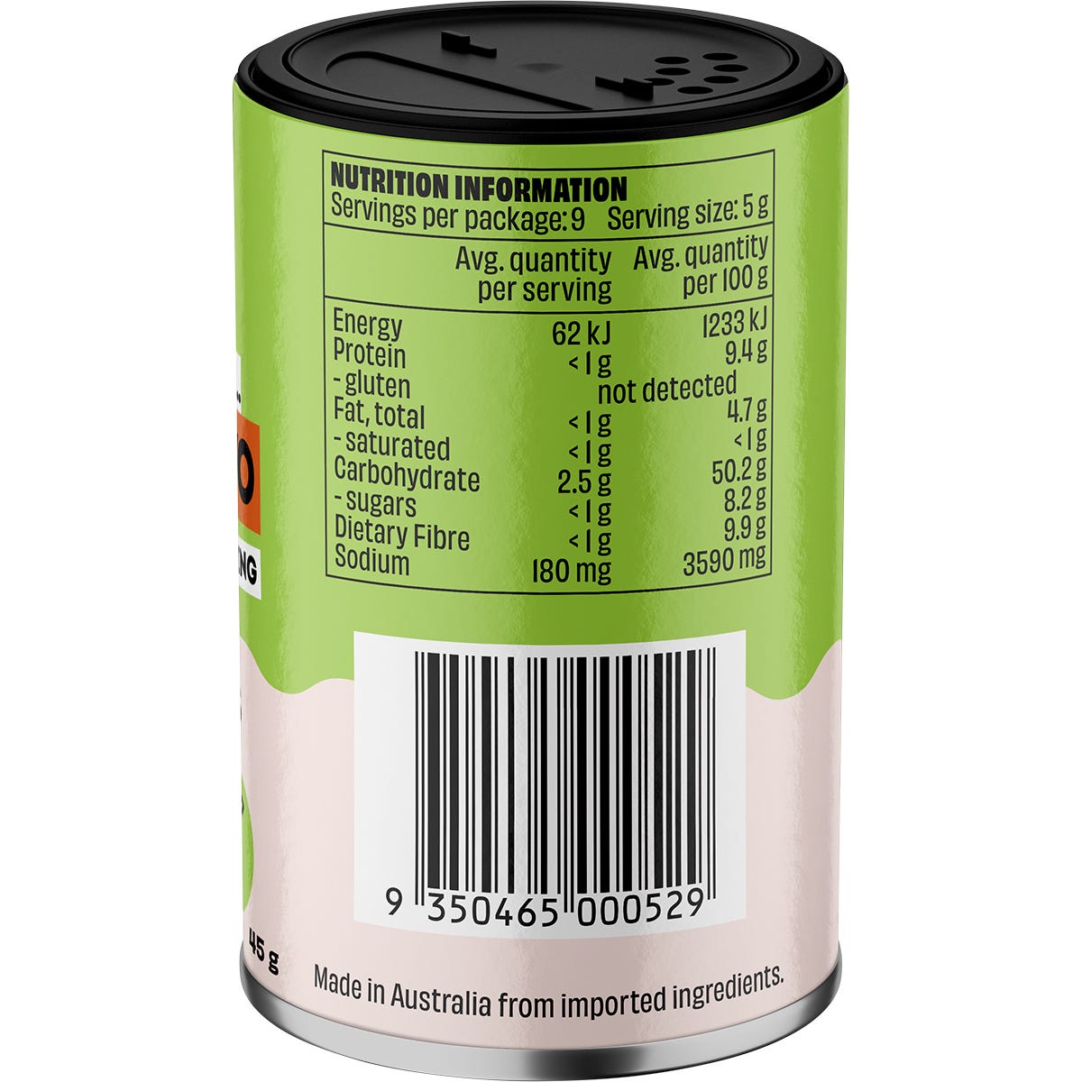 Mingle Guac & Avo All Natural Seasoning 5x45g