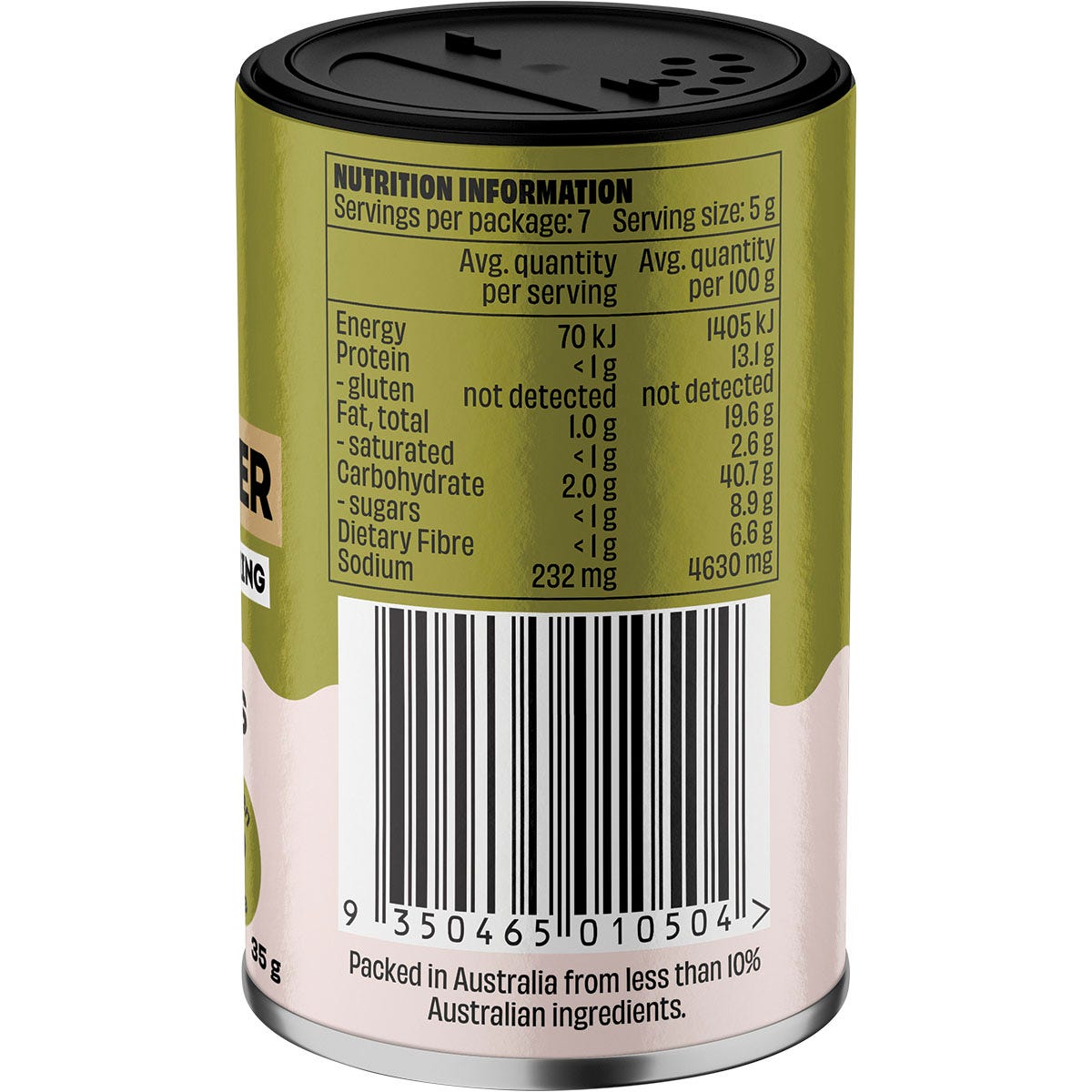 Mingle Furikake Rice Topper All Natural Seasoning 5x35g