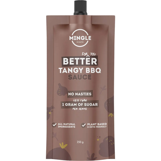 Mingle Better for You Sauce Tangy BBQ 10x250g