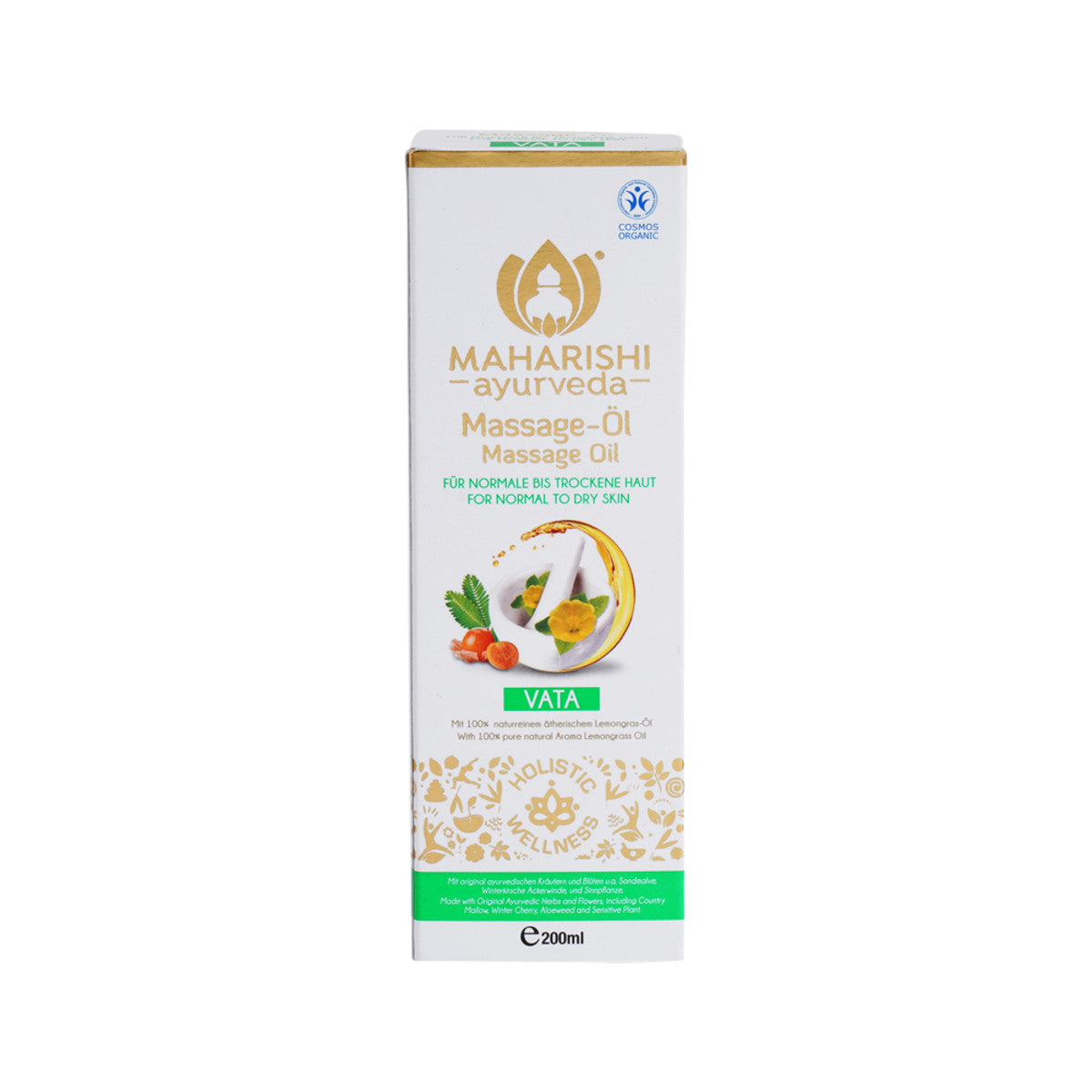 Maharishi Ayurveda Organic Massage Oil Vata 200ml