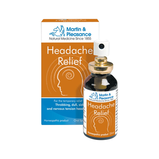 Martin & Pleasance Homoeopathic Complexes Headache Relief Spray 25ml