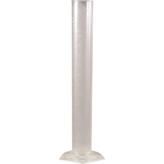 Measuring Cylinder Plastic Clear Graduated 250ml