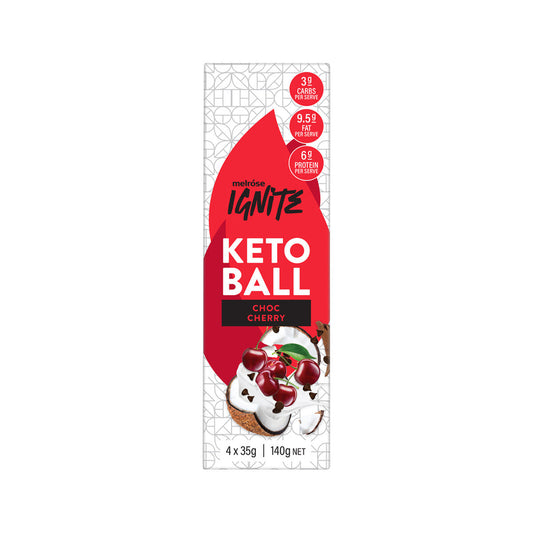 Melrose Ignite Keto Ball Choc Cherry 35g(Pack of 4)