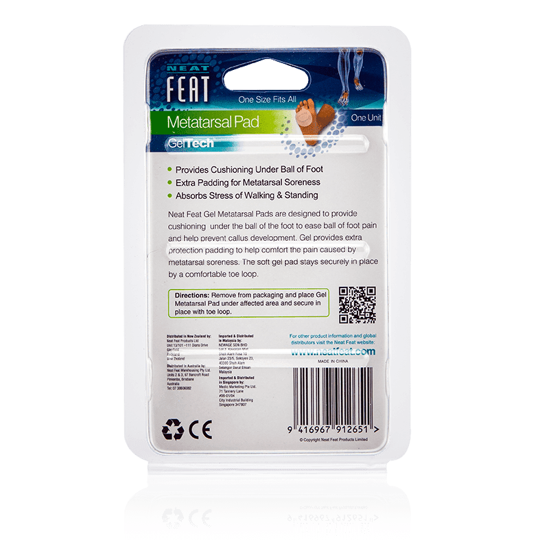 Neat Feat Gel Metatarsal Pads