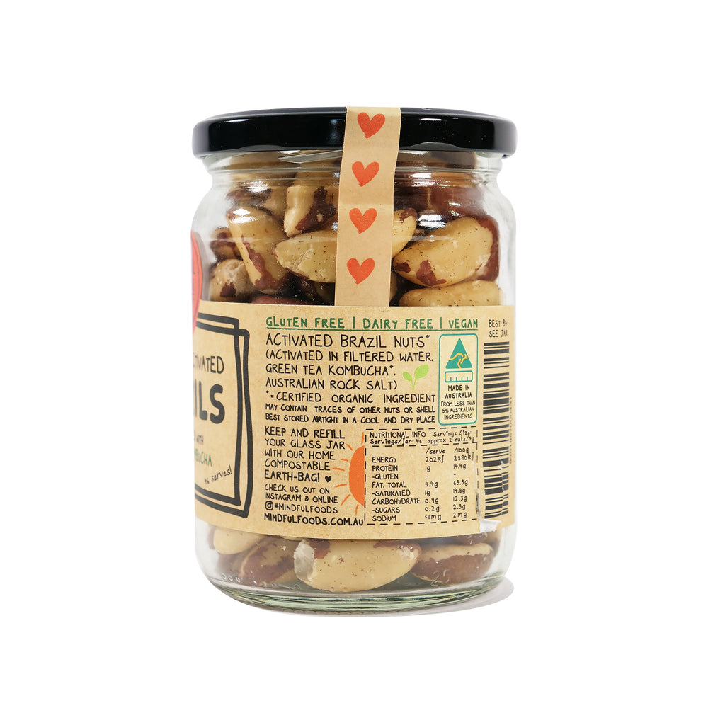 Mindful Foods Brazil Nuts Organic & Activated 300g