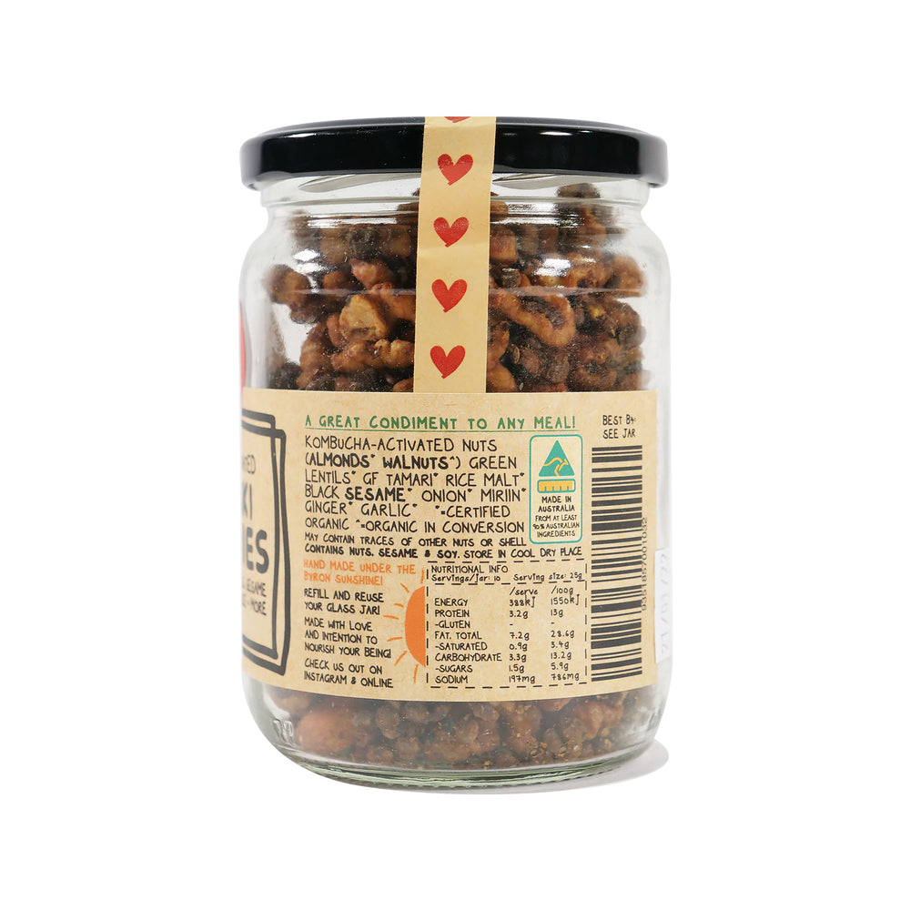 Mindful Foods Teriyaki Munchies Organic & Activated 200g