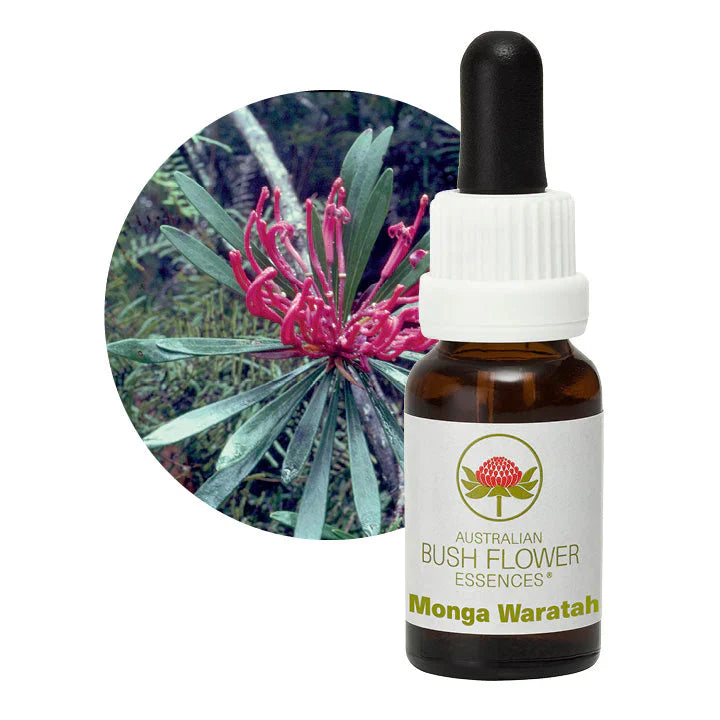 Australian Bush Flower Essences Monga Waratah 15ml