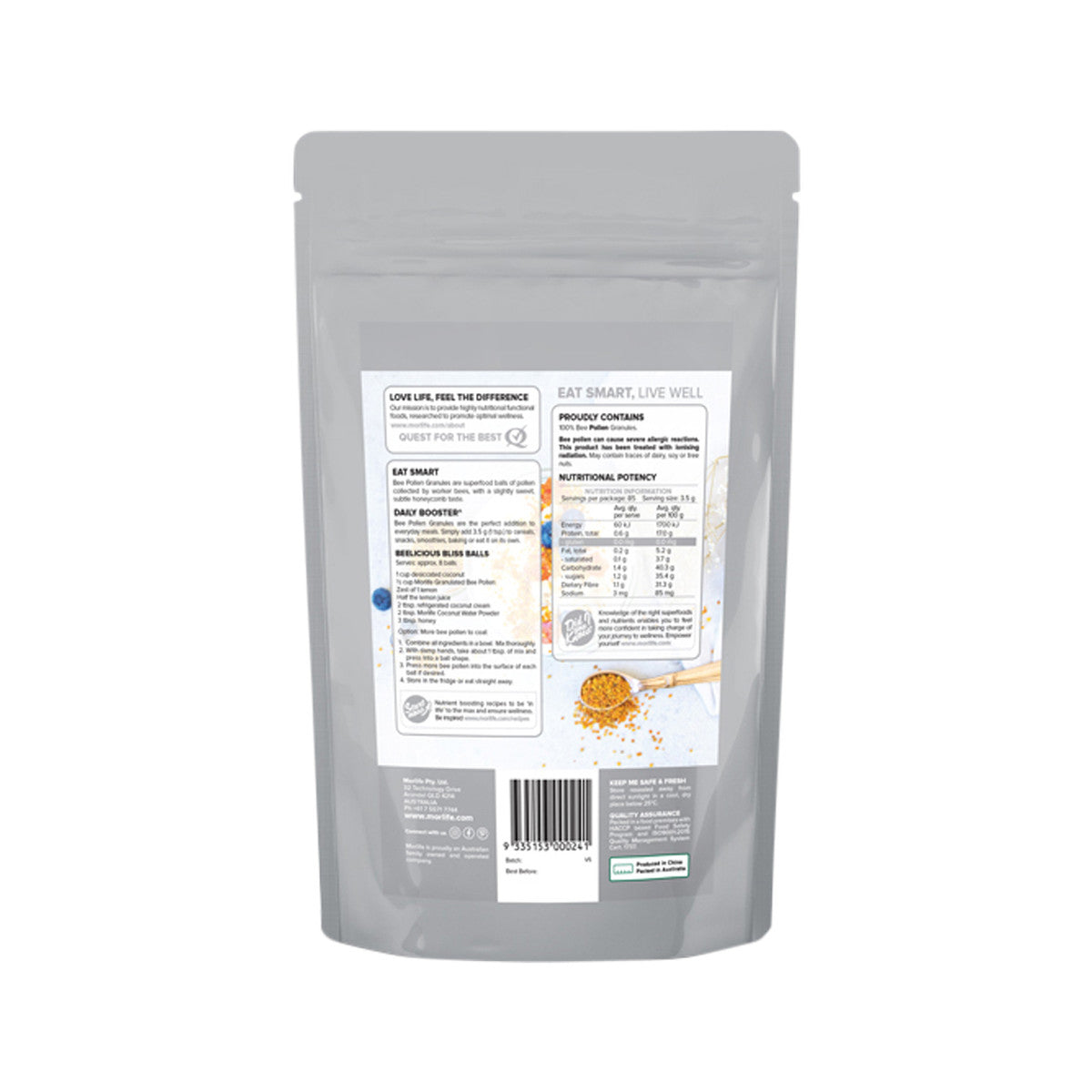 Morlife Granulated Bee Pollen 300g