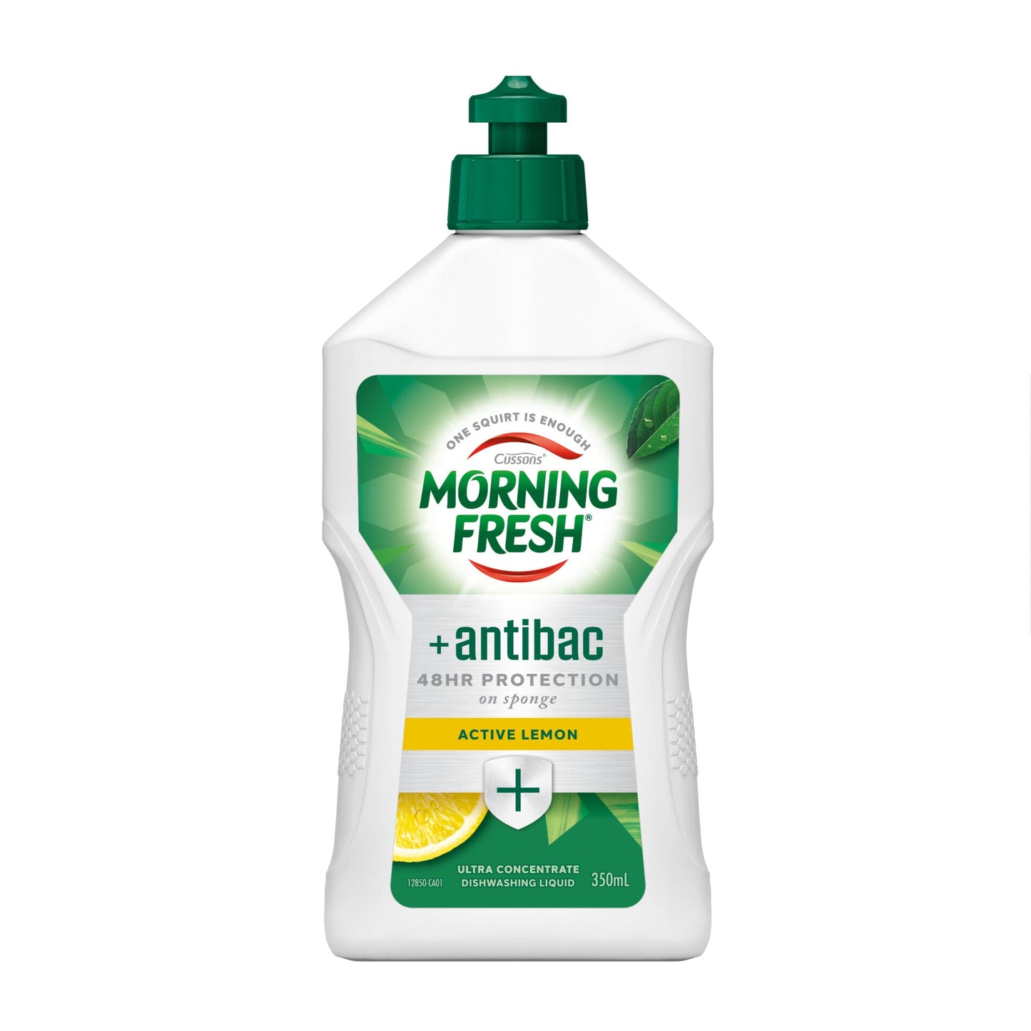 Morning Fresh Dishwashing Liquid Antibacterial Active Lemon 350mL