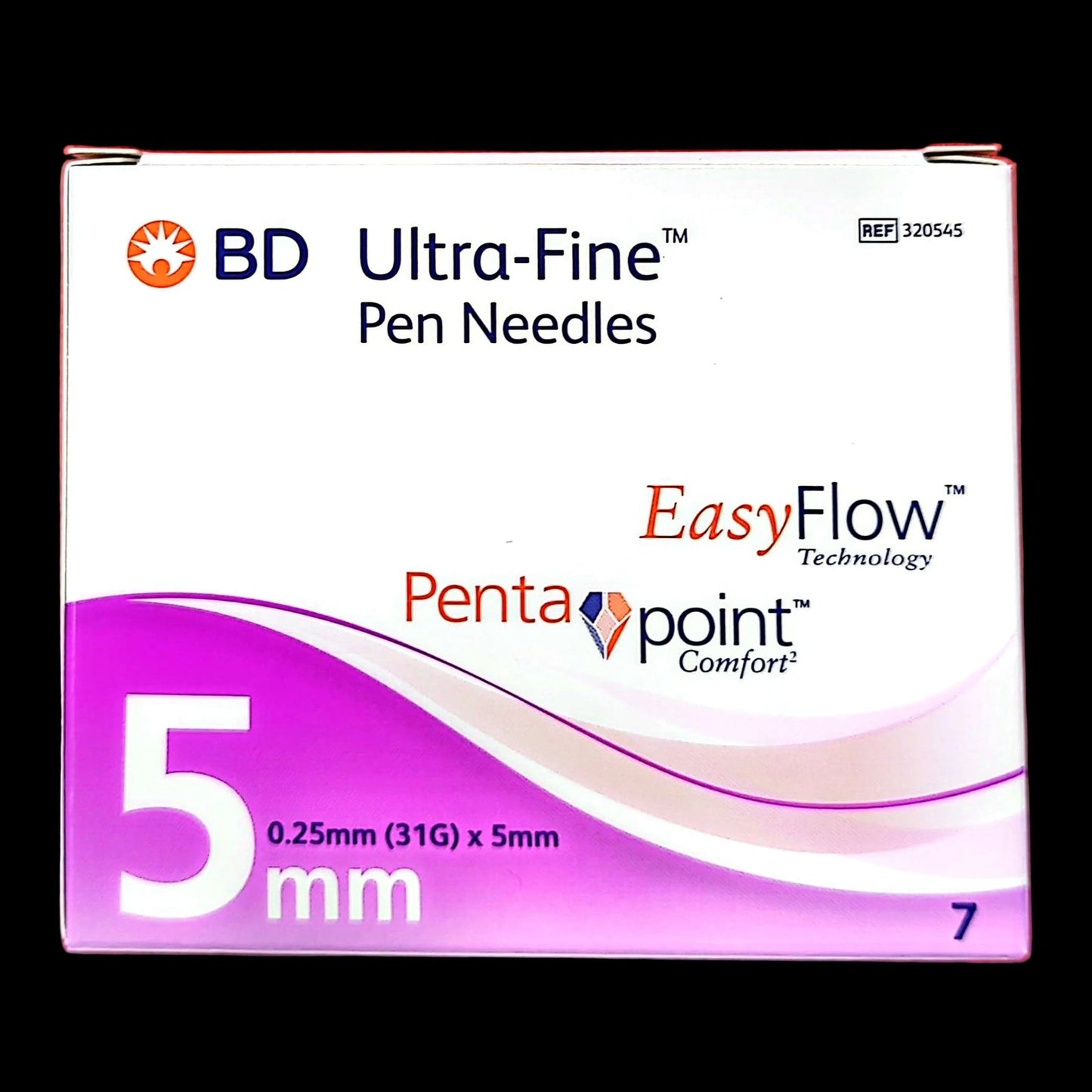 BD Ultra-Fine Pen Needle 31g x 5mm 7 Pack