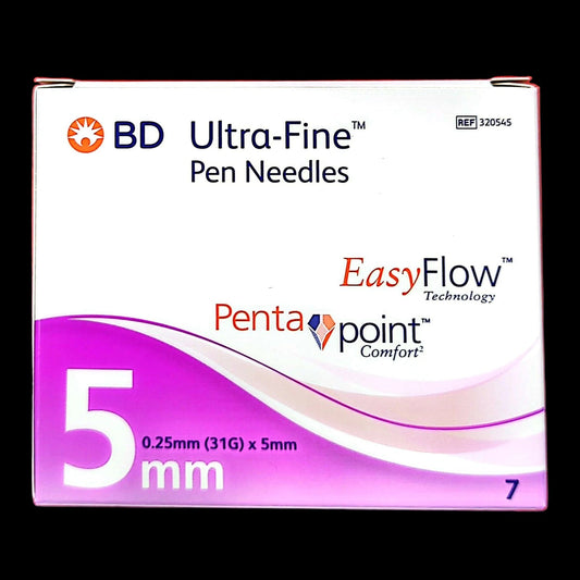 BD Ultra-Fine Pen Needle 31g x 5mm 7 Pack
