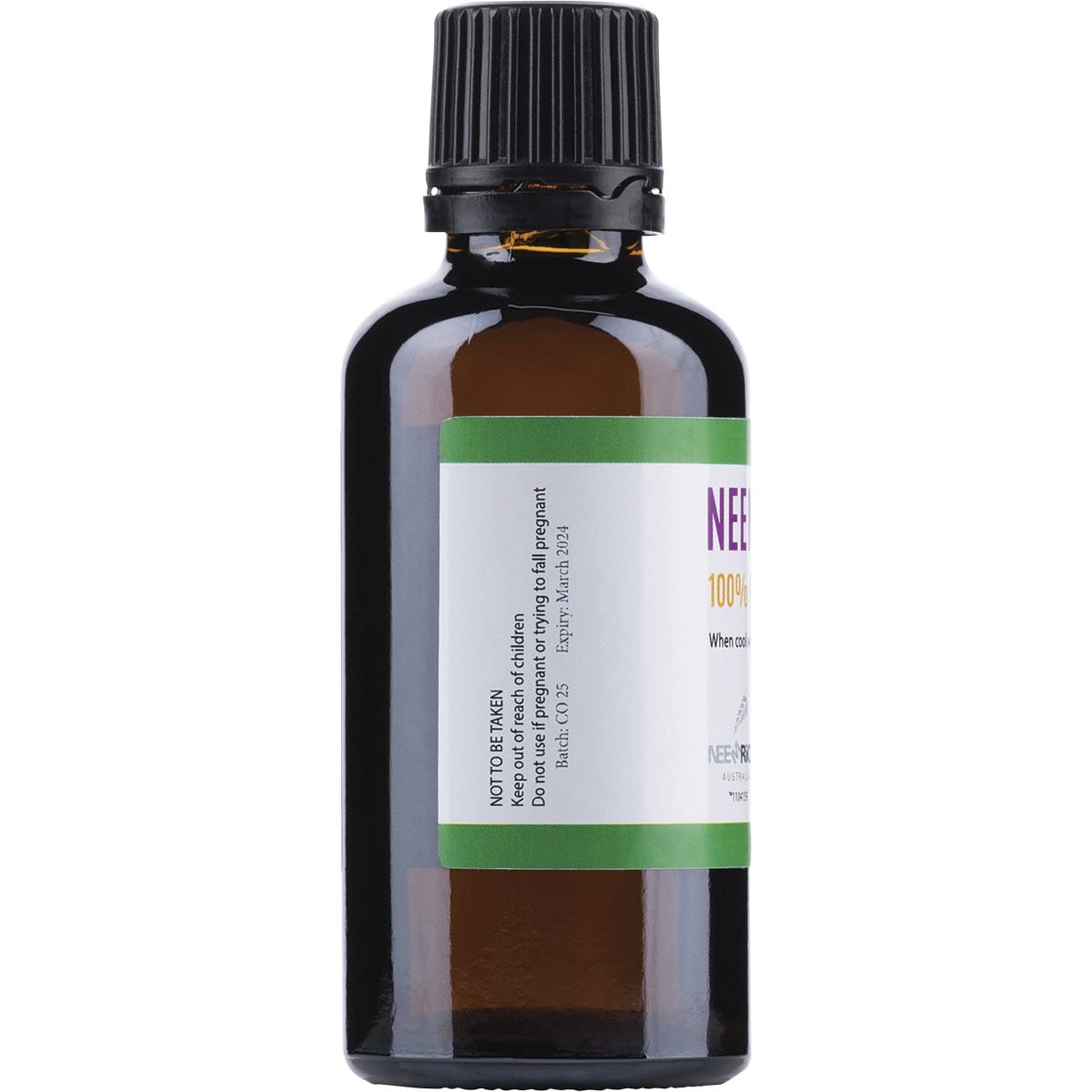 NEEM Neem Seed Oil 100% Pure & Cold Pressed 50ml