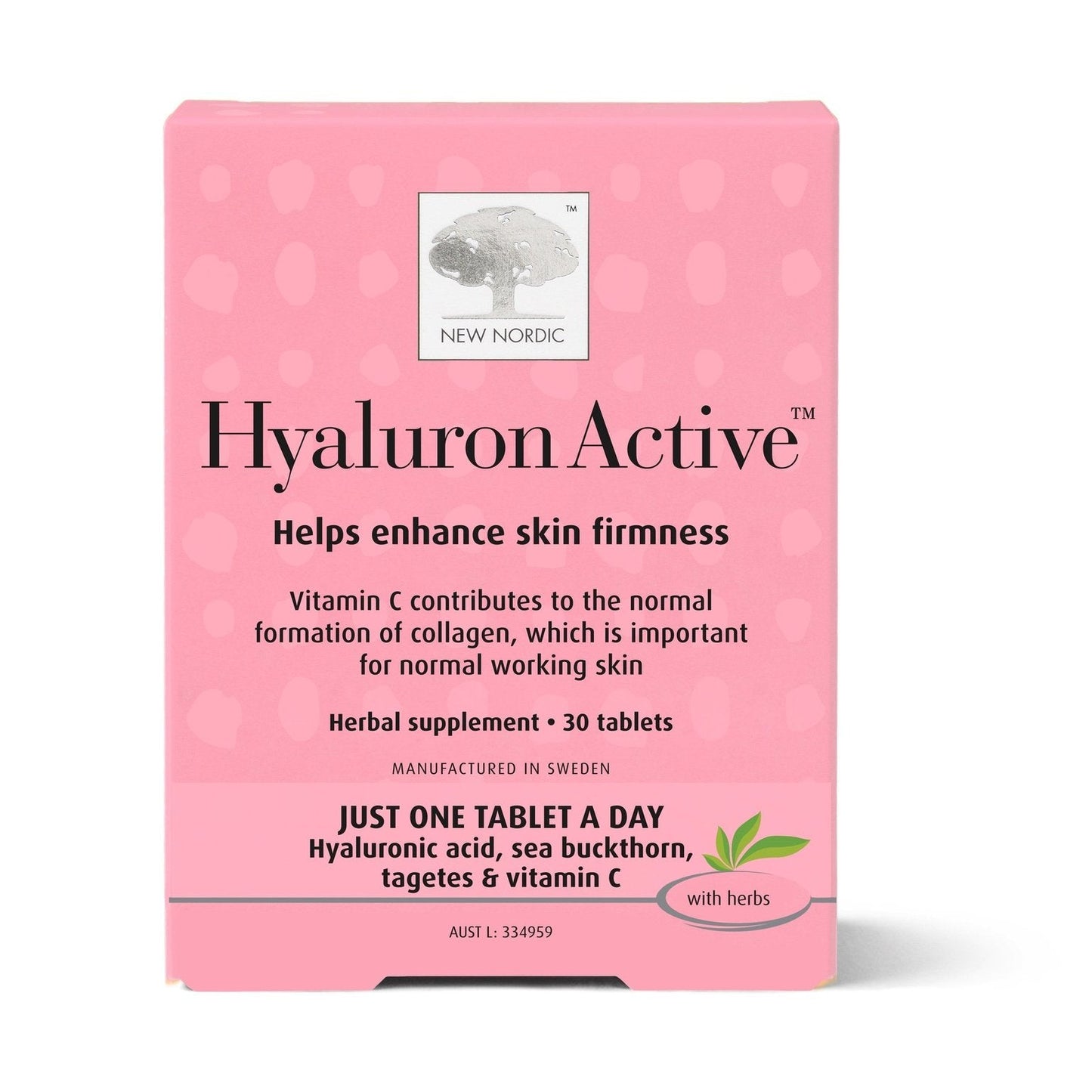 New Nordic Skin Care Hyaluron Active 30t