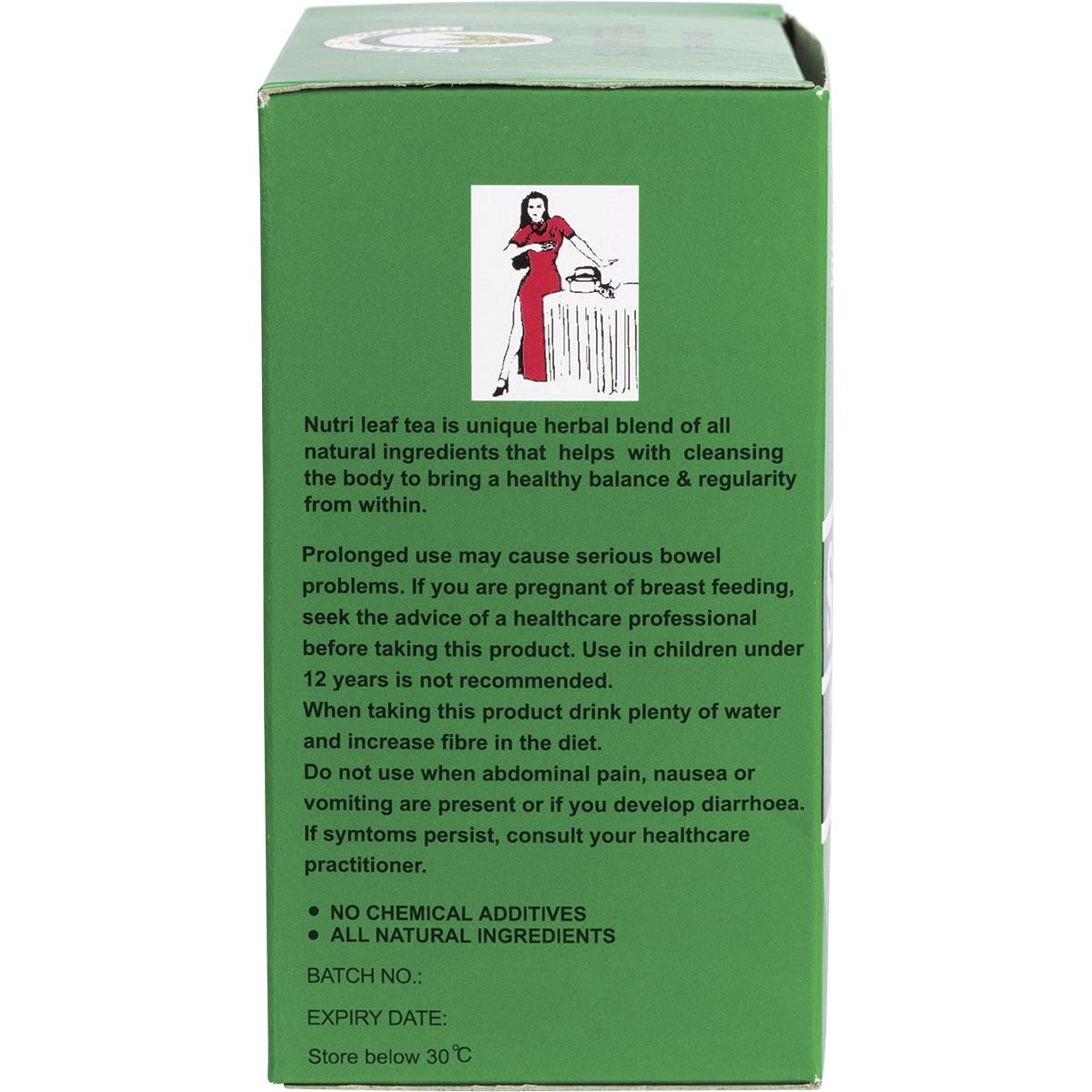 NUTRI-LEAF Herbal Tea Bags Slim Tea - Regular 30