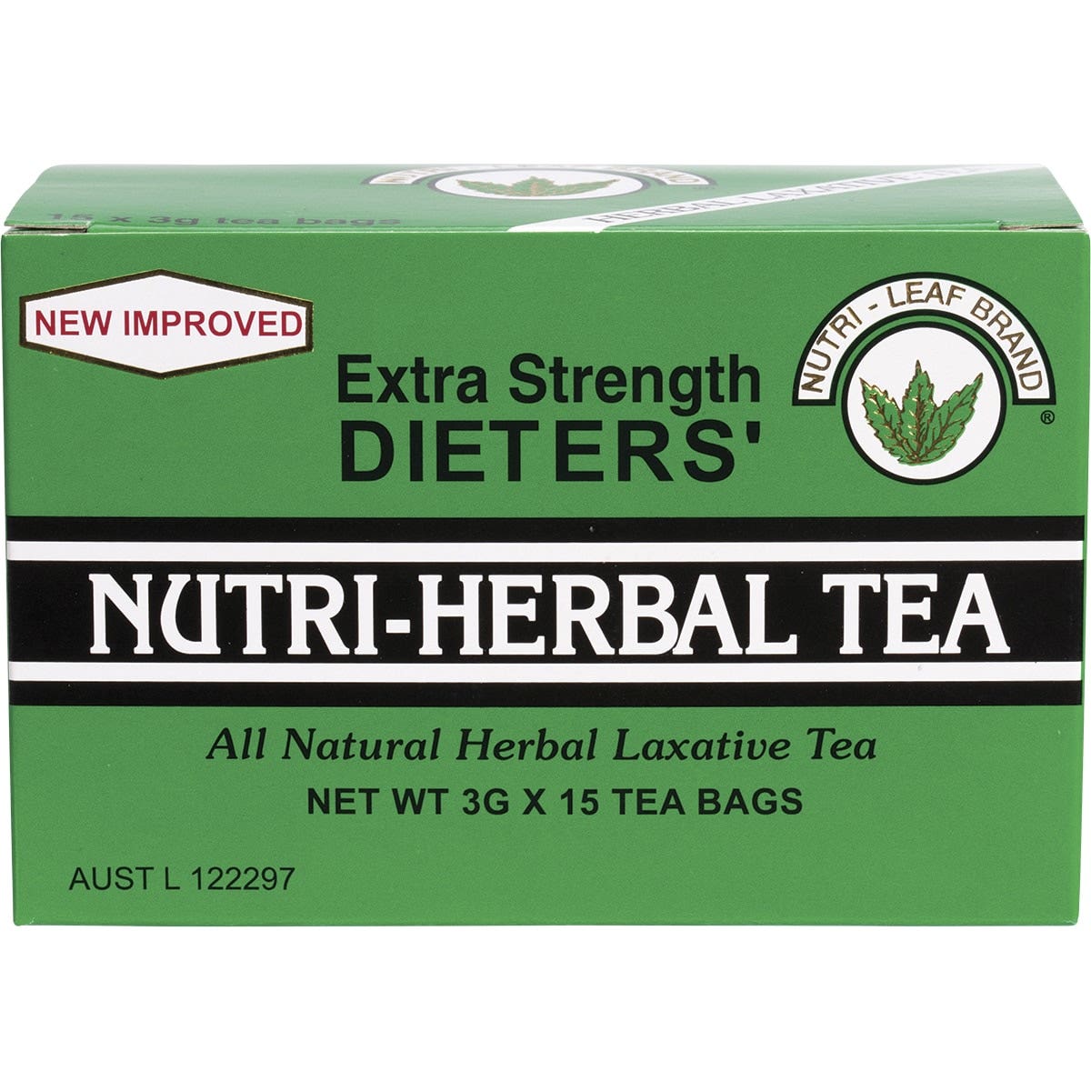 NUTRI-LEAF Herbal Tea Bags Dieter's Tea - Extra Strength 15
