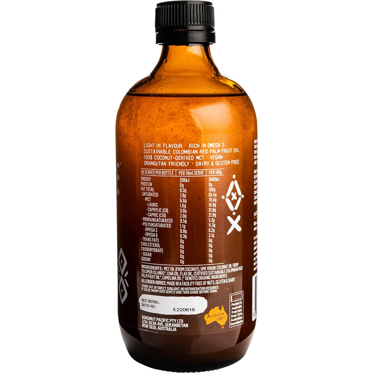 NIULIFE Coconut MCT Plus+ Endurance 500ml
