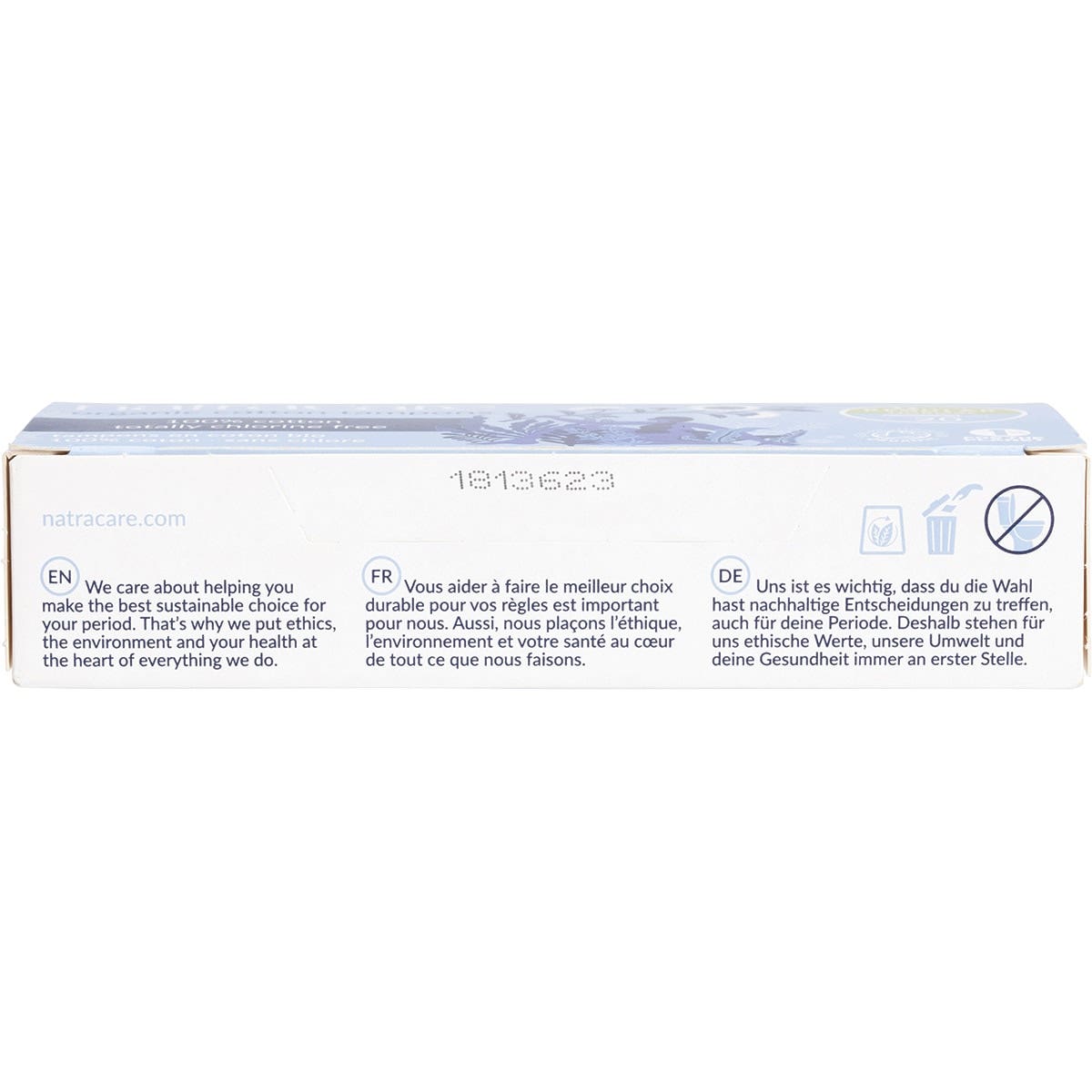 NATRACARE Tampons (Non-Applicator) Regular 20