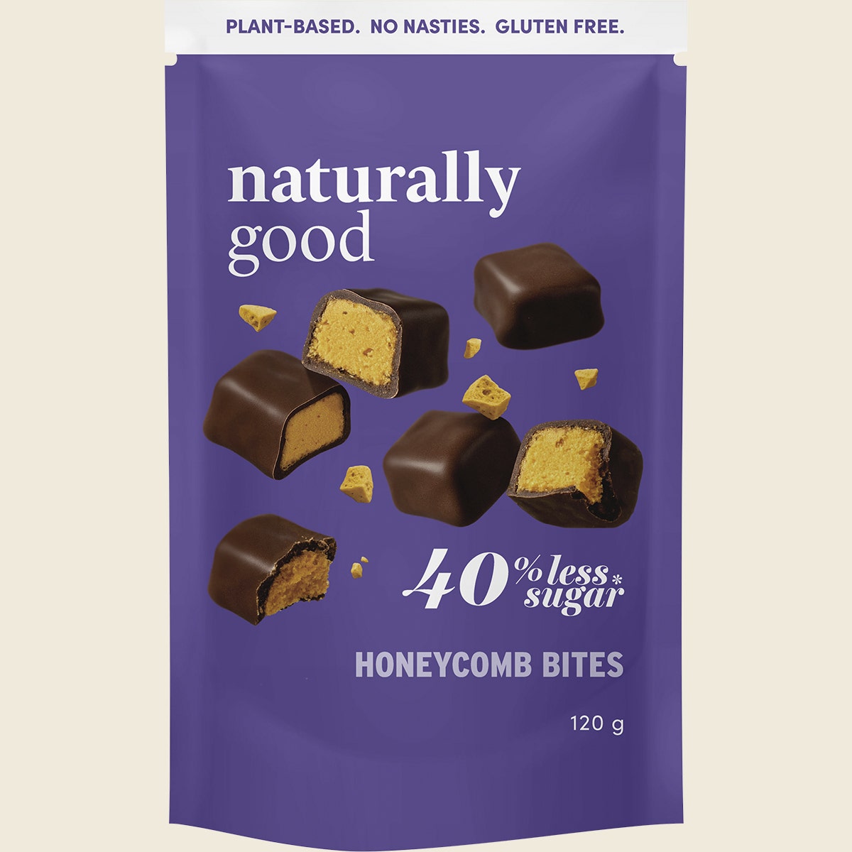 Naturally Good Choc Honeycomb Bites 6x120g