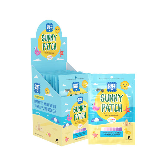 The Natural Patch Co. SunnyPatch Organic Stickers x 24 Pack (Pack of 30)