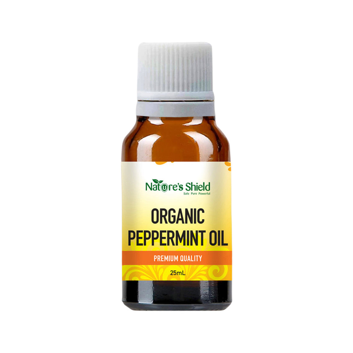 Nature's Shield Organic Essential Oil  Peppermint 25ml