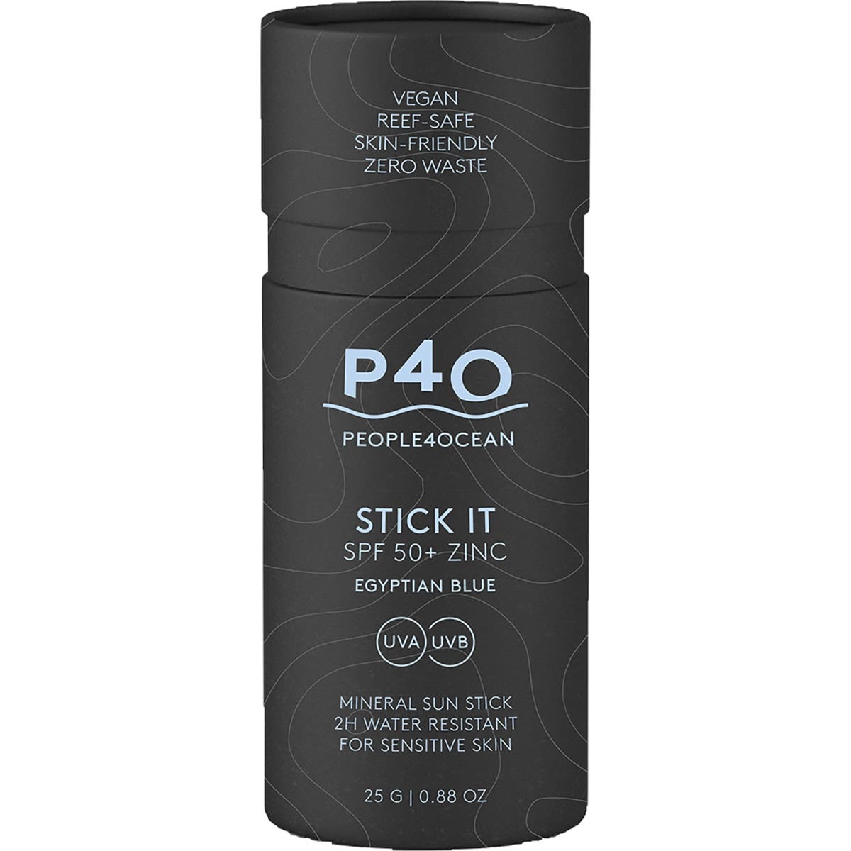 PEOPLE4OCEAN Stick It Coloured Zinc SPF 50+ Egyptian Blue 25g
