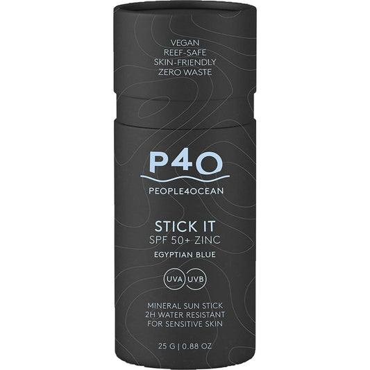 PEOPLE4OCEAN Stick It Coloured Zinc SPF 50+ Egyptian Blue 25g
