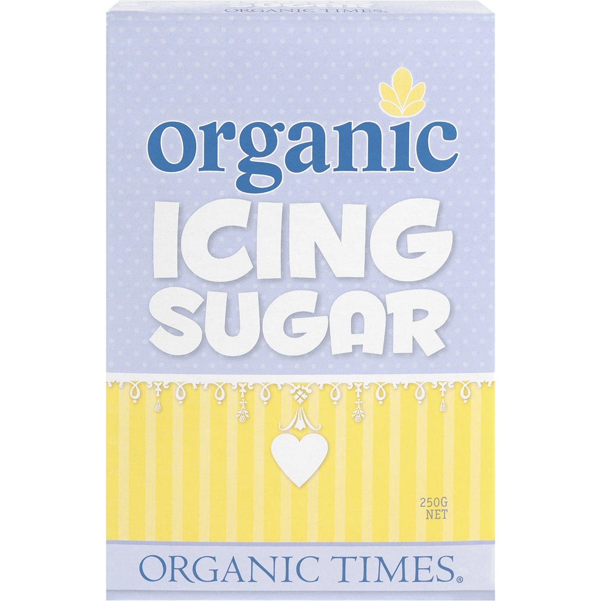 ORGANIC TIMES Icing Sugar 250g