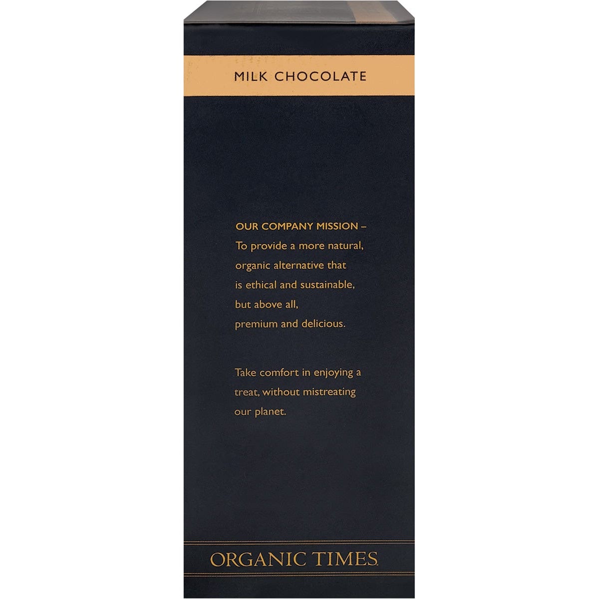 ORGANIC TIMES Milk Chocolate Strawberries 100g