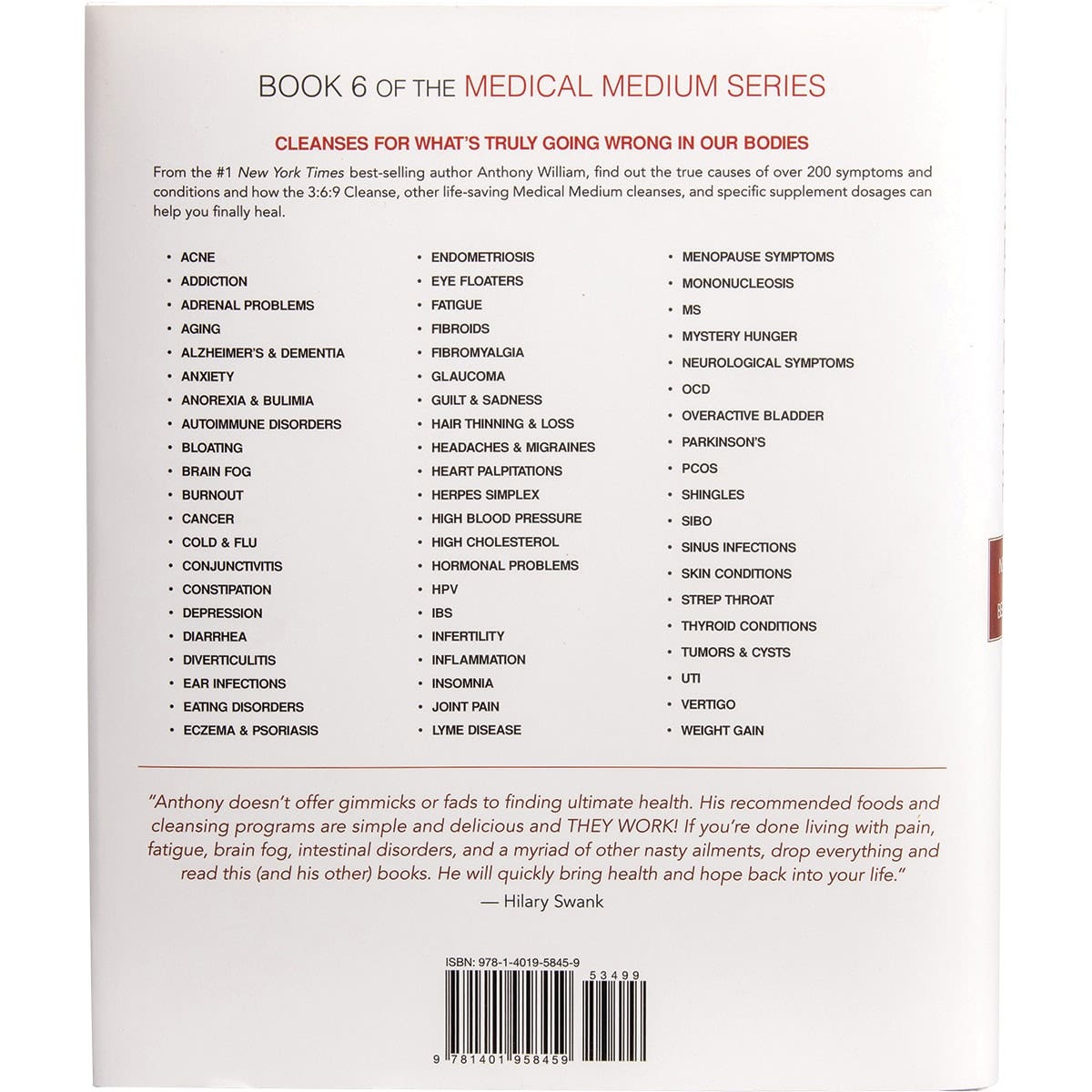 Book Medical Medium - Cleanse to Heal by Anthony William 1