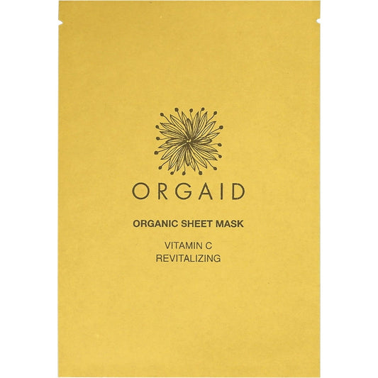 ORGAID Organic Sheet Mask Vitamin C & Revitalizing 24ml