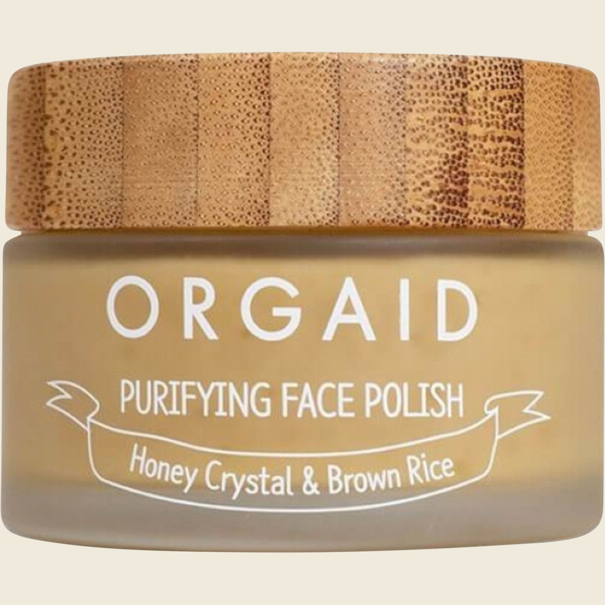 Orgaid Purifying Face Polish Honey Crystal and Brown Rice 56g