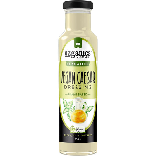 Ozganics Dressing Caesar Vegan Organic 250ml(Pack of 8)