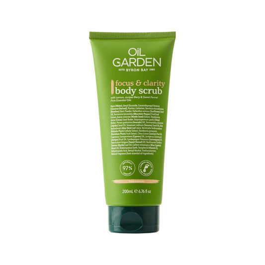Oil Garden Body Scrub Focus & Clarity 200ml