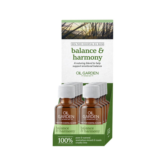 Oil Garden Essential Oil Blend Balance & Harmony 25ml(Pack of 8)