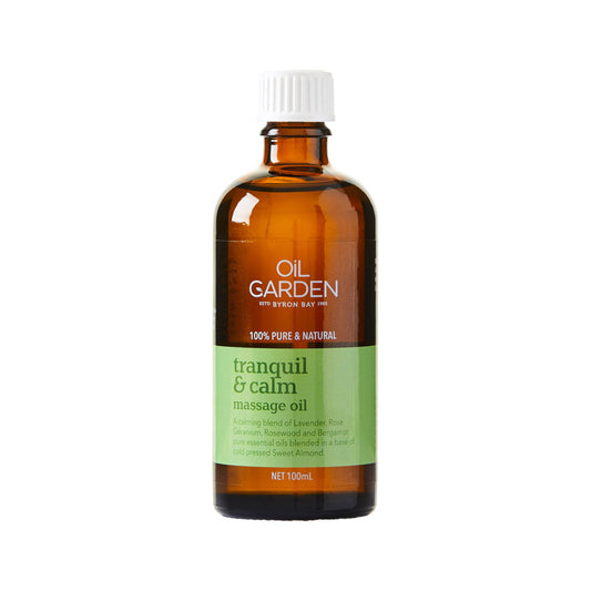 Oil Garden Massage Oil Blend Tranquil & Calm 100ml