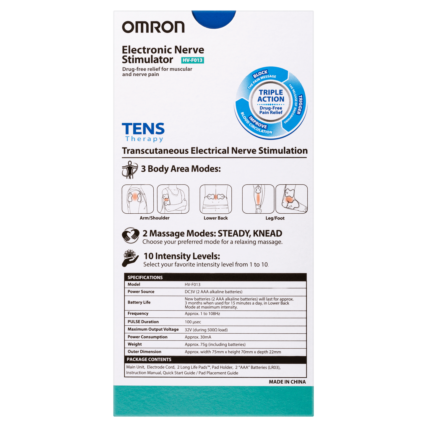 Omron HVF013 TENS Therapy Device