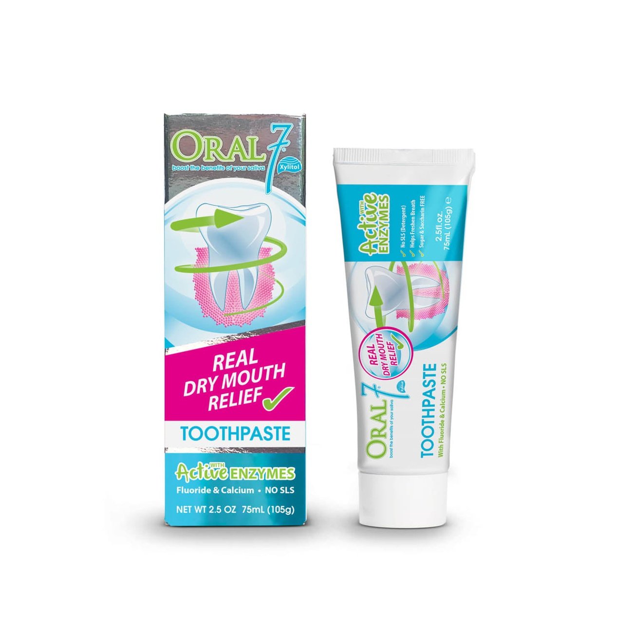 Oral 7 Moisturising Toothpaste 75ml