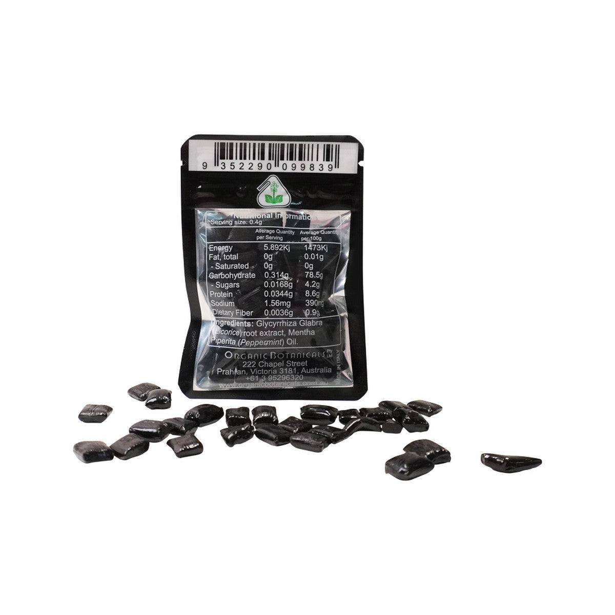 Organic Botanicals Pure Licorice Mint Bag 20g