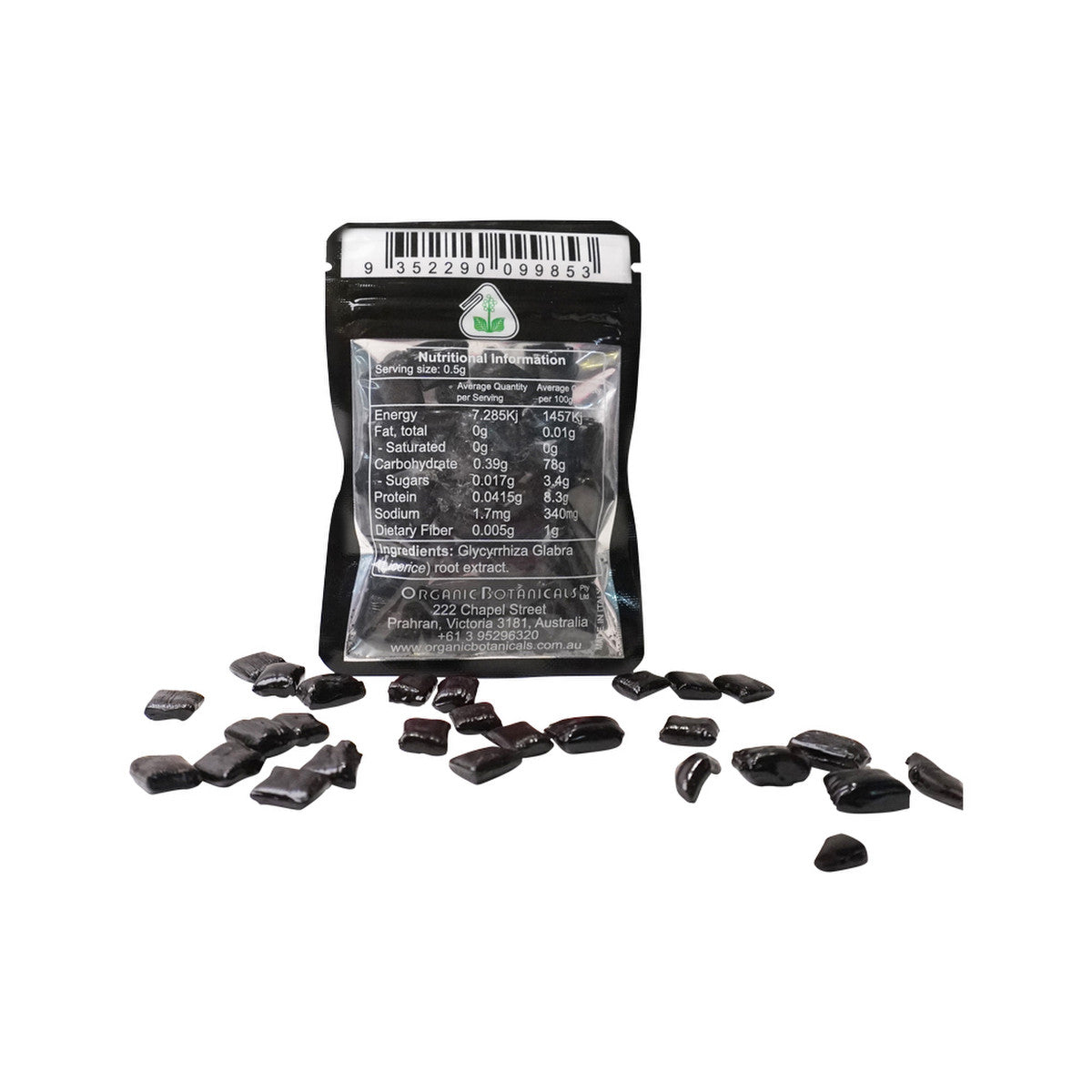 Organic Botanicals Pure Licorice Original Bag 20g