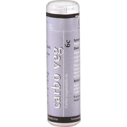 Owen Homoeopathics Carbo Veg 6C 120 pilules