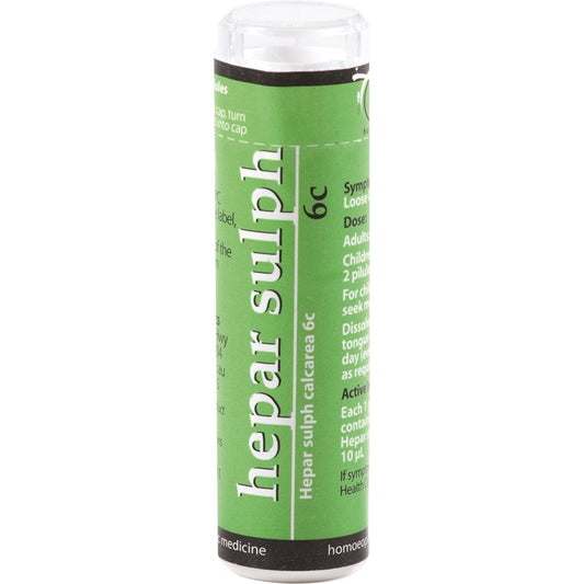 Owen Homoeopathics Hepar Sulph 6C 120 pilules