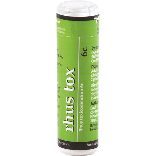 Owen Homoeopathics Rhus Tox 6C 120 pilules