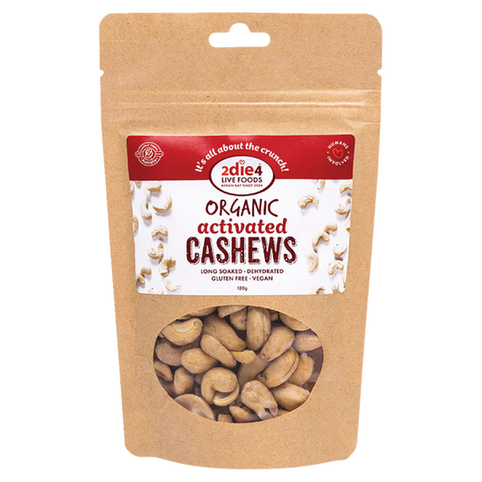 2die4 Live Foods Organic Activated Cashews 300g