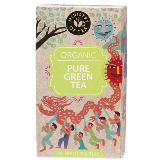 MINISTRY OF TEA Herbal Tea Bags Pure Green Tea 20